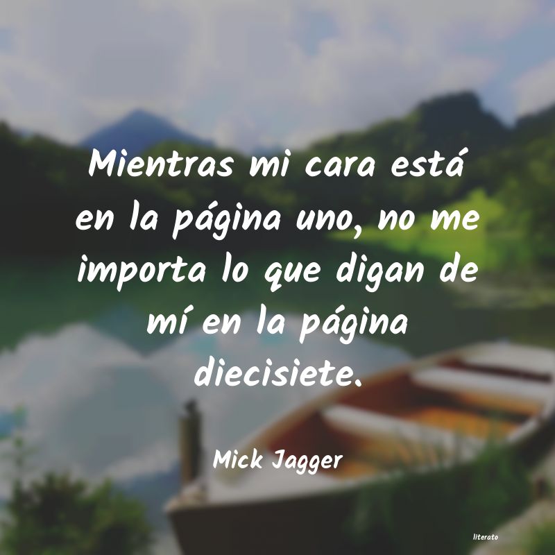 Frases de Mick Jagger