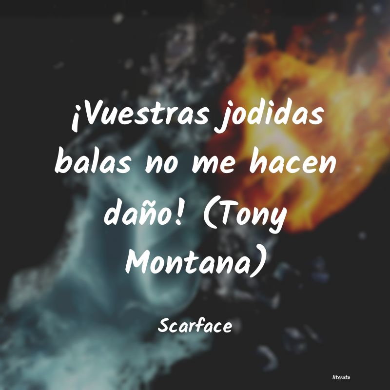 frases de Scarface