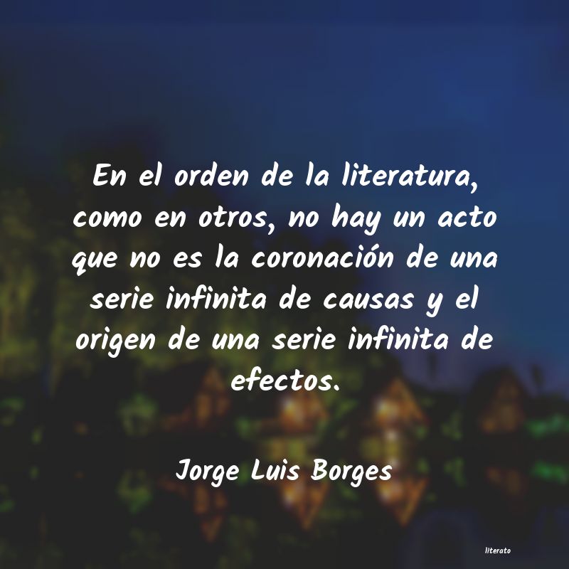 Frases de Jorge Luis Borges