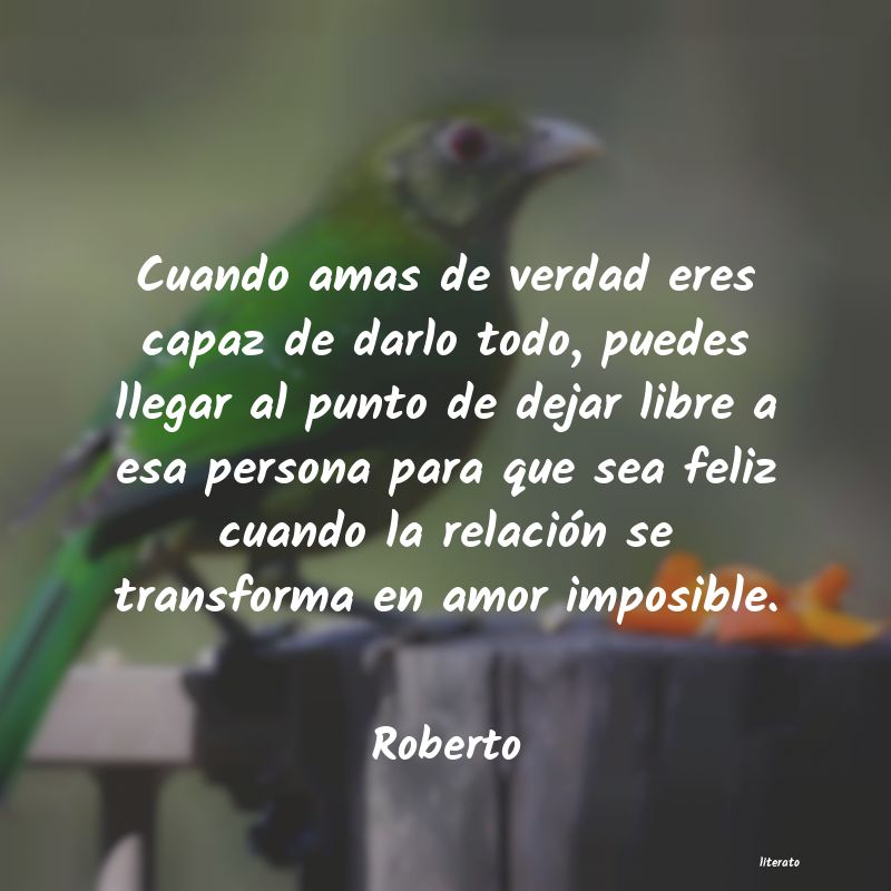 frases de Roberto
