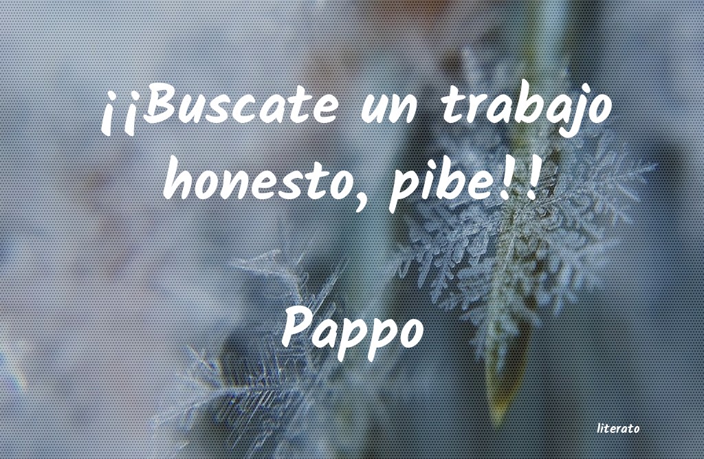 frases de Pappo