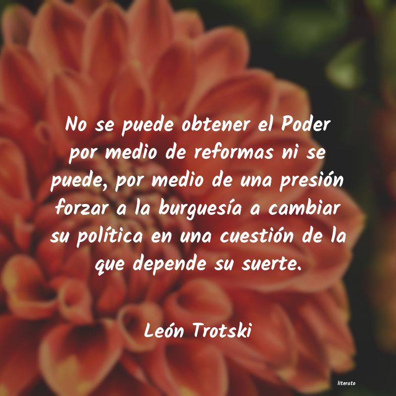frases de León Trotski