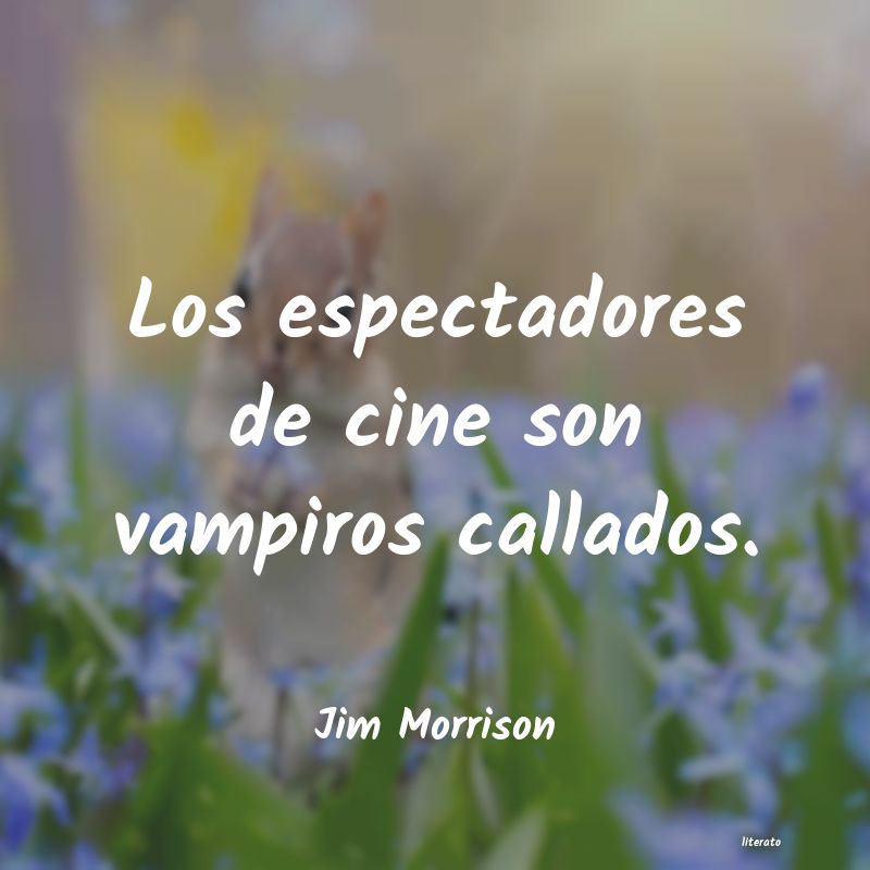 frases de Jim Morrison
