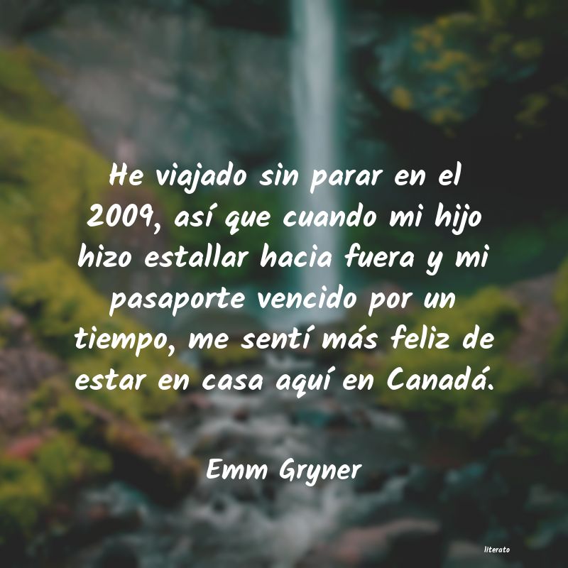 Frases de Emm Gryner