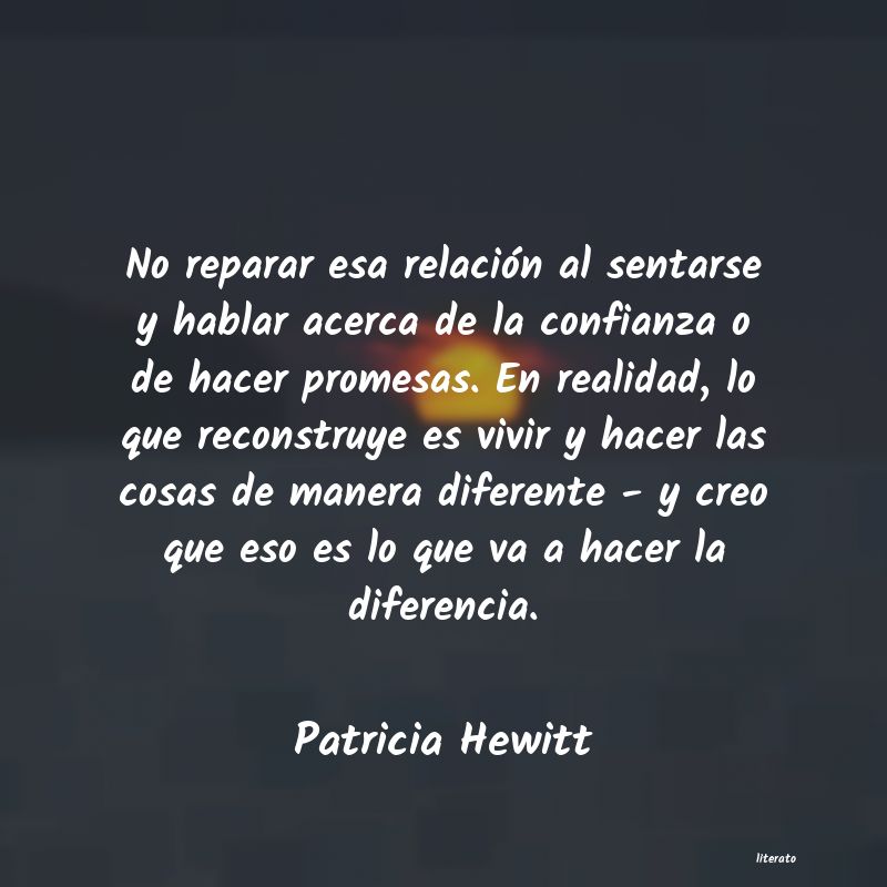 Frases de Patricia Hewitt