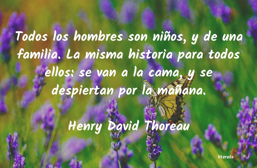 frases de Henry David Thoreau