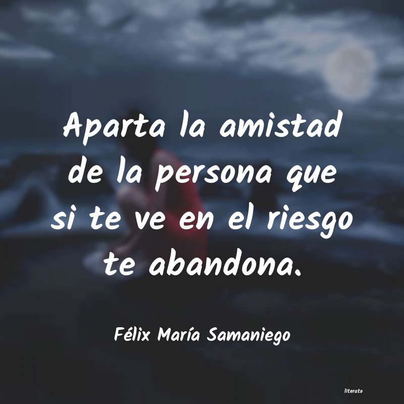 Frases de Félix María Samaniego