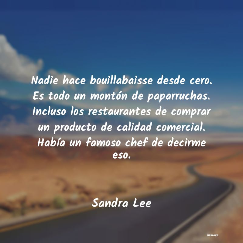 frases de Sandra Lee