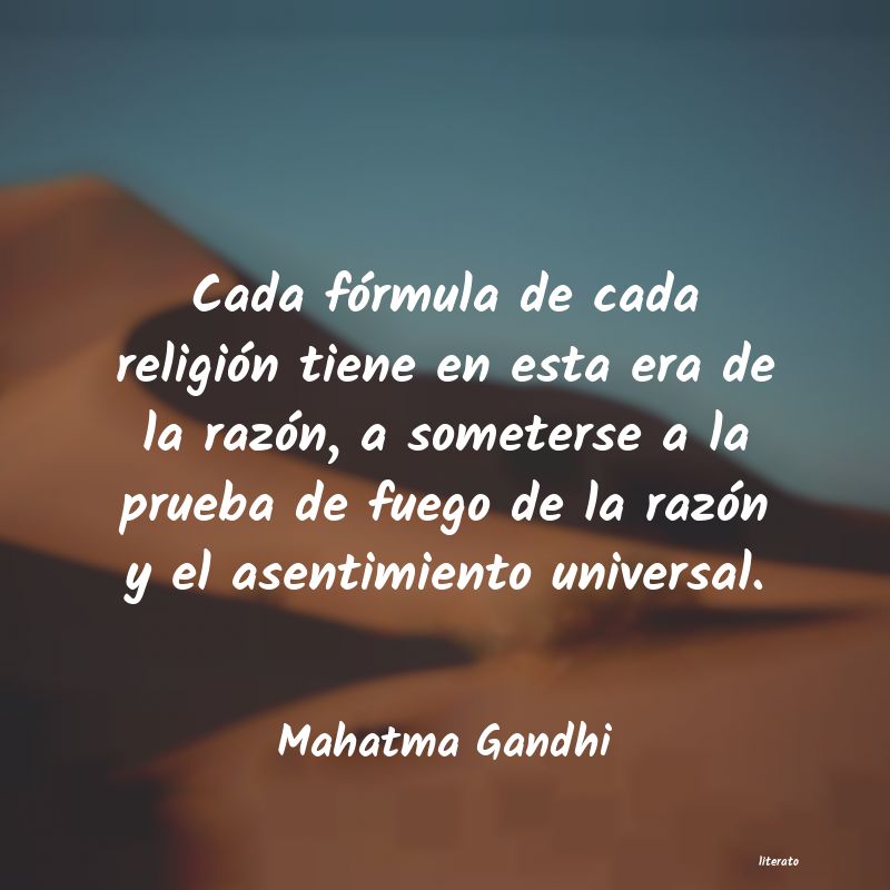 frases de Mahatma Gandhi