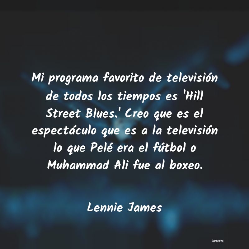 Frases de Lennie James
