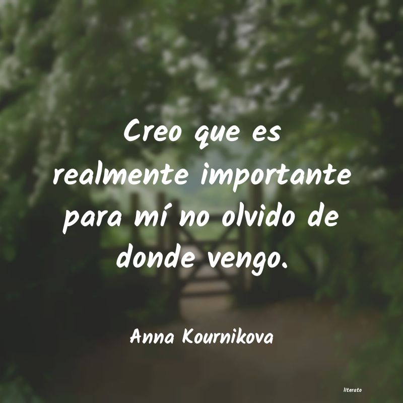 Frases de Anna Kournikova