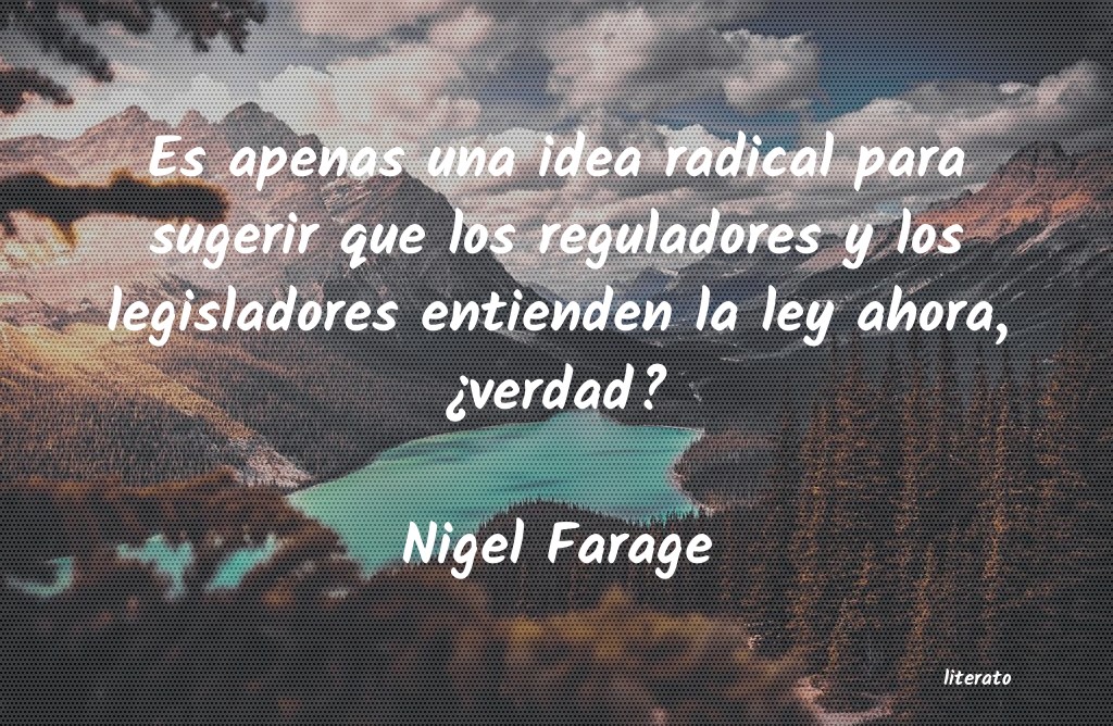 Frases de Nigel Farage