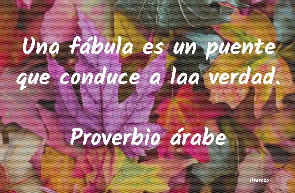 Frases de Proverbio árabe