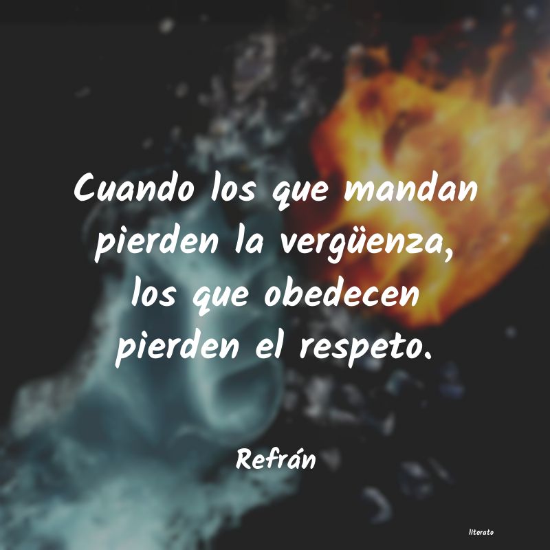 Frases de Refrán