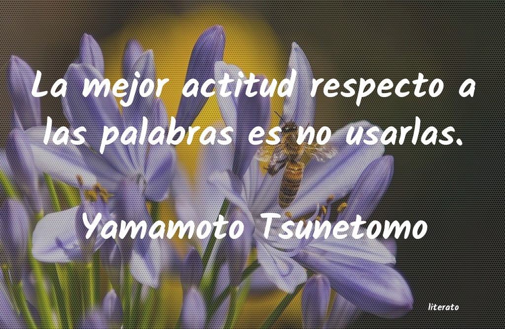 Frases de Yamamoto Tsunetomo