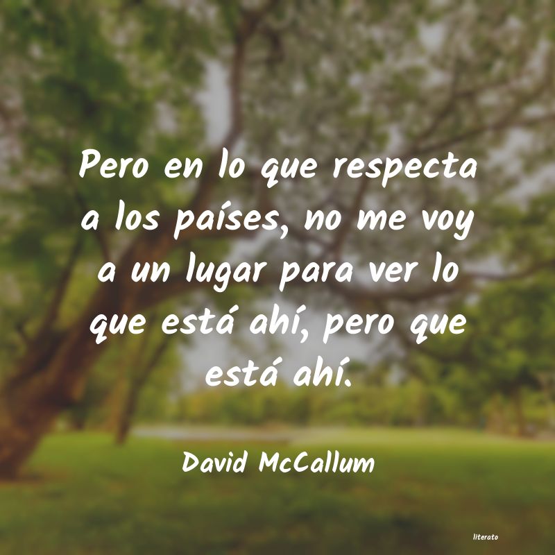 Frases de David McCallum