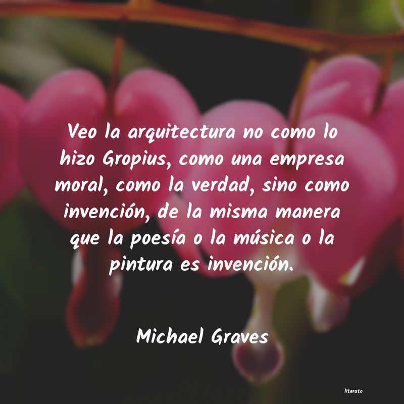 Frases de Michael Graves