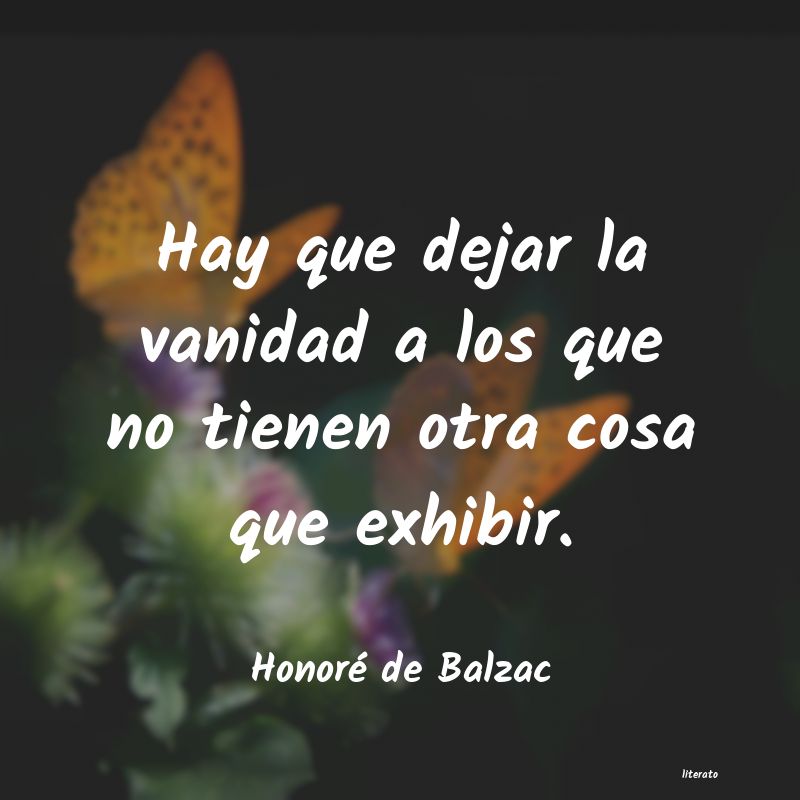 frases de Honoré de Balzac