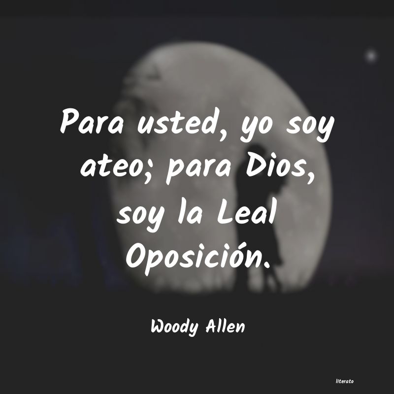 Frases de Woody Allen