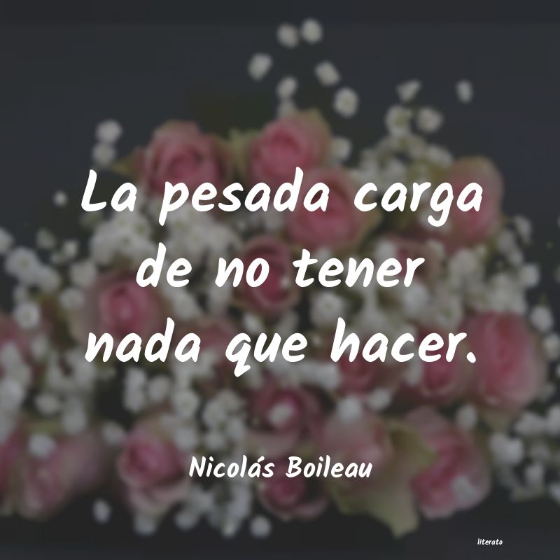 frases de Nicolás Boileau