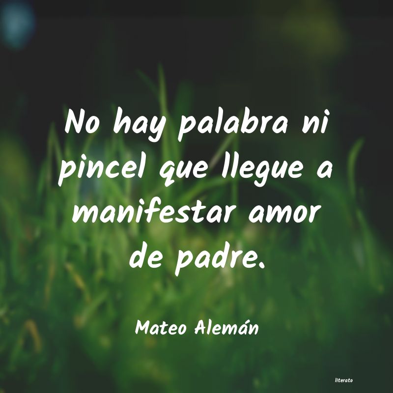 Frases de Mateo Alemán