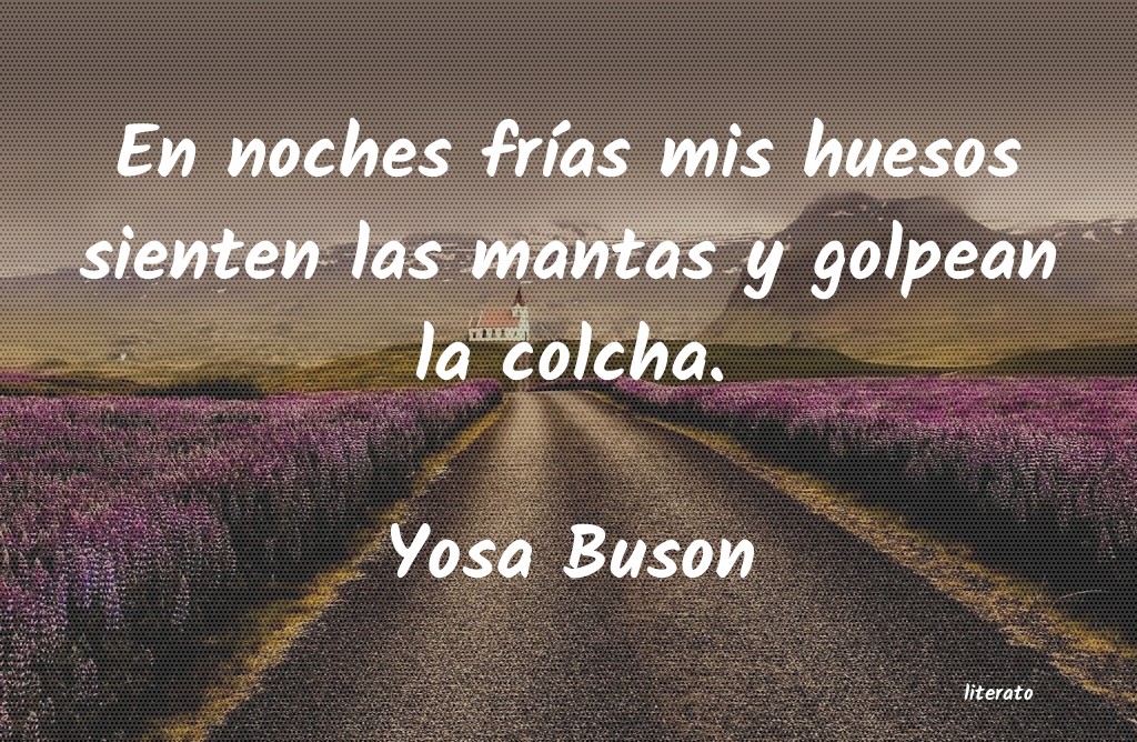 Frases de Yosa Buson