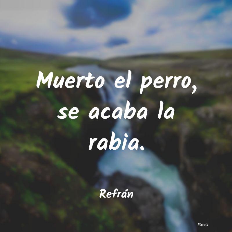 Frases de Refrán