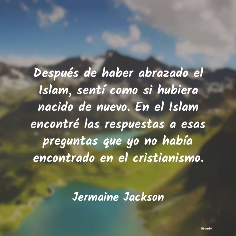 frases de Jermaine Jackson