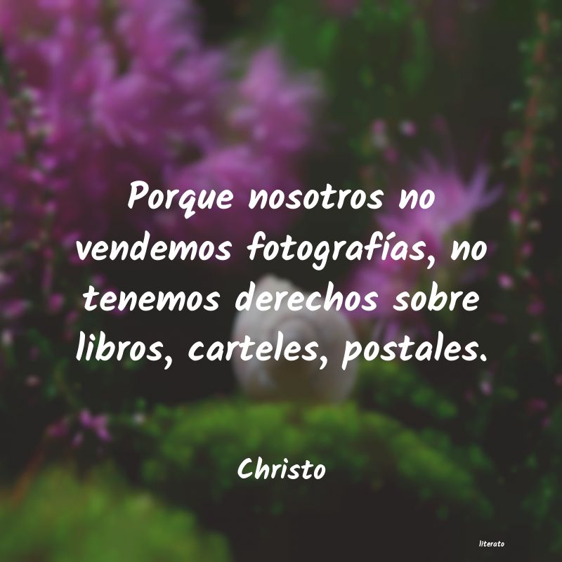 Frases de Christo
