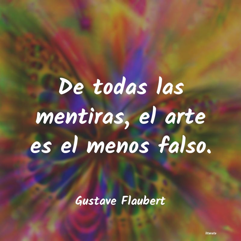 Frases de Gustave Flaubert