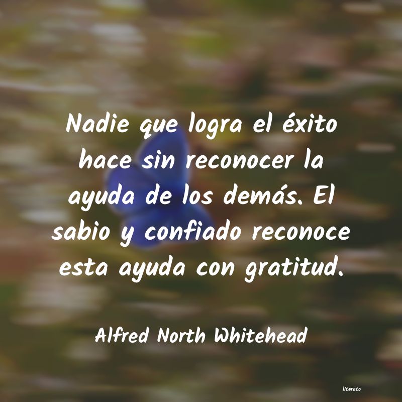 Frases de Alfred North Whitehead