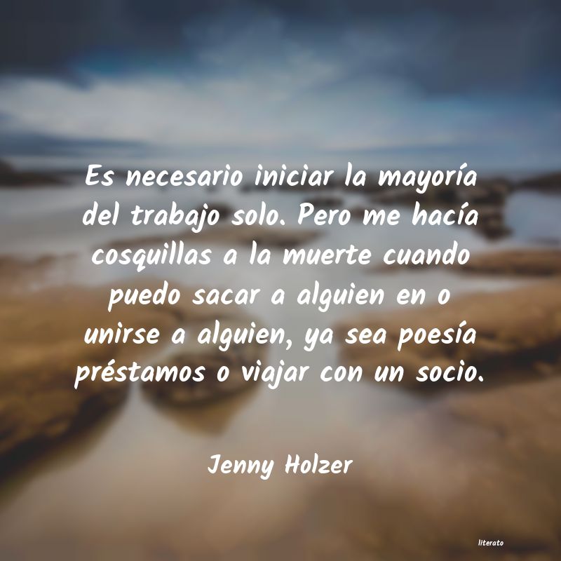 Frases de Jenny Holzer