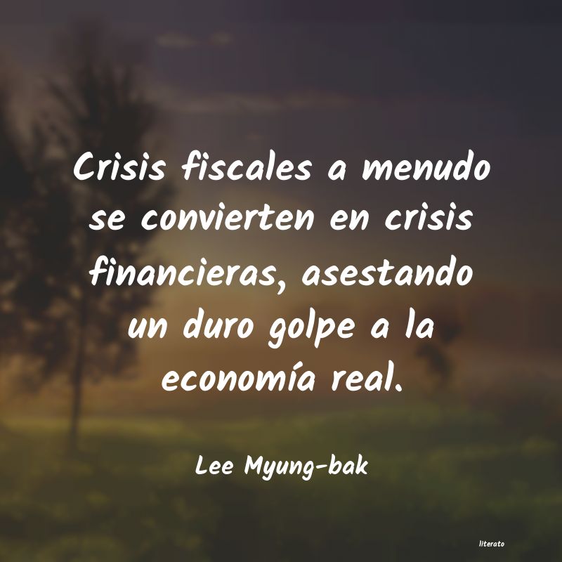 Frases de Lee Myung-bak