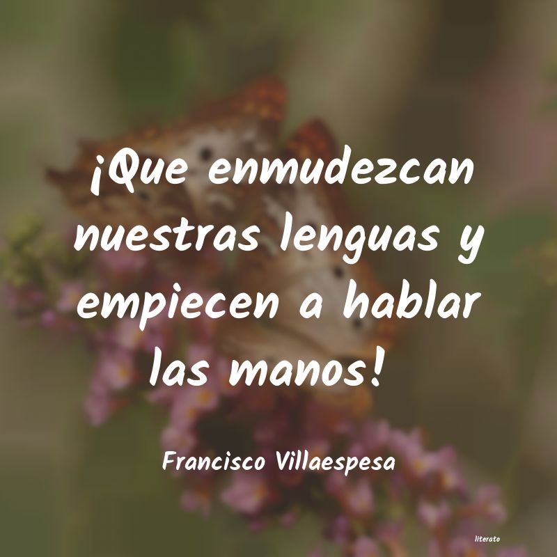 frases de Francisco Villaespesa