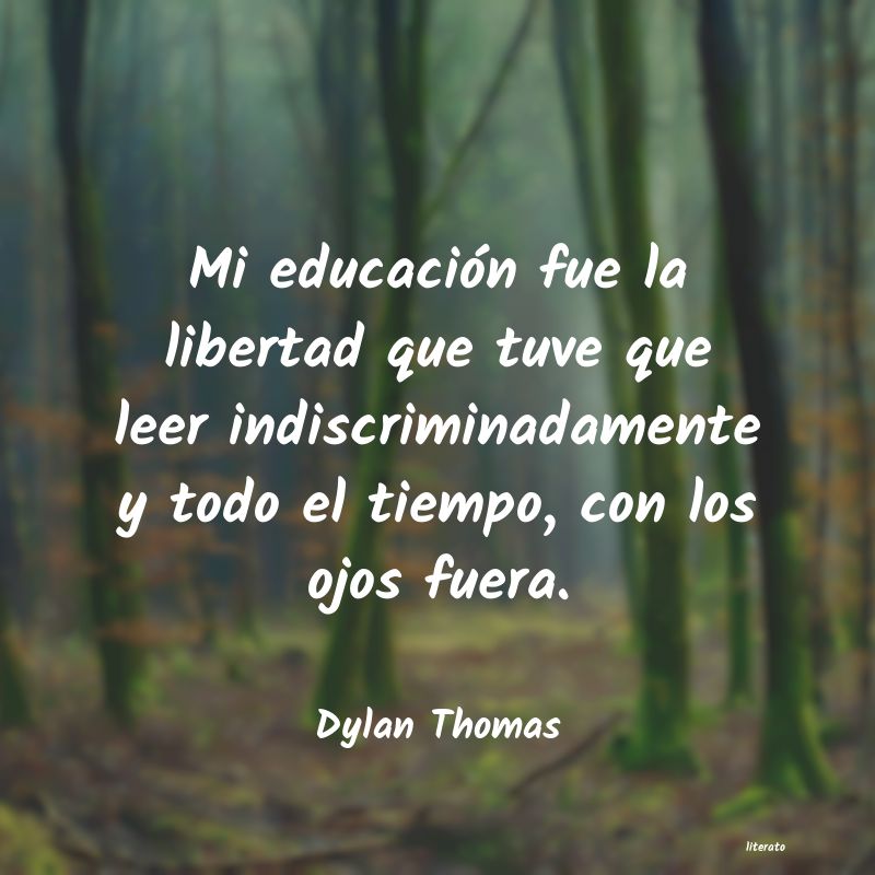 Frases de Dylan Thomas