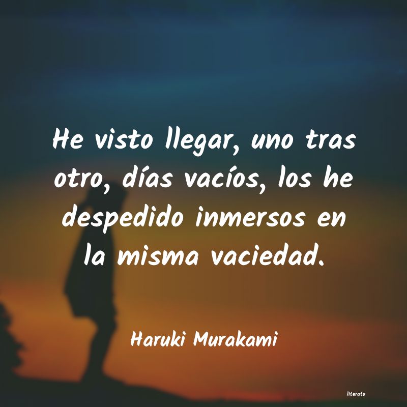 Frases de Haruki Murakami