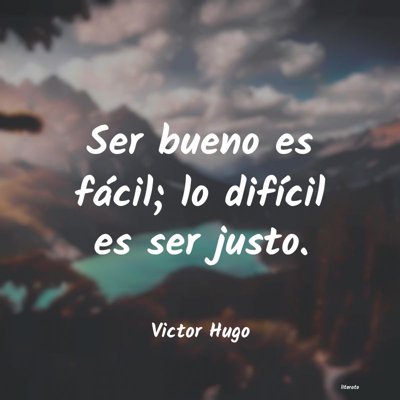 frases de Victor Hugo