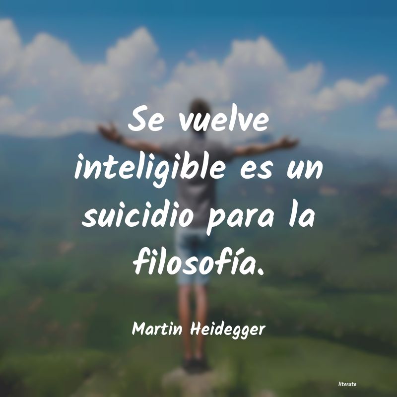 Frases de Martin Heidegger