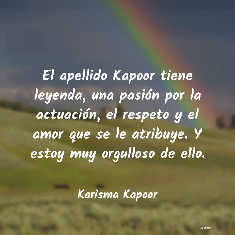 Frases de Karisma Kapoor
