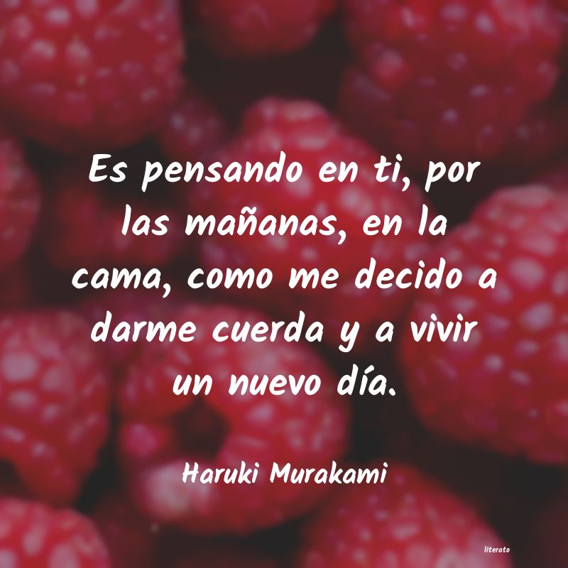 frases de Haruki Murakami