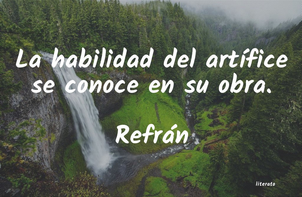 Frases de Refrán