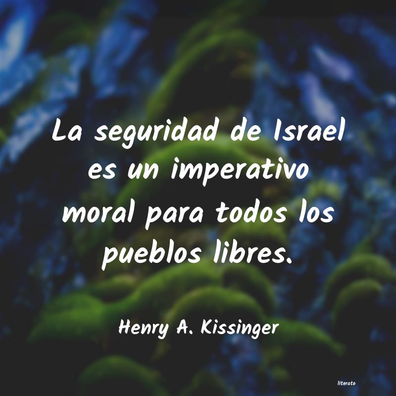frases de Henry A. Kissinger