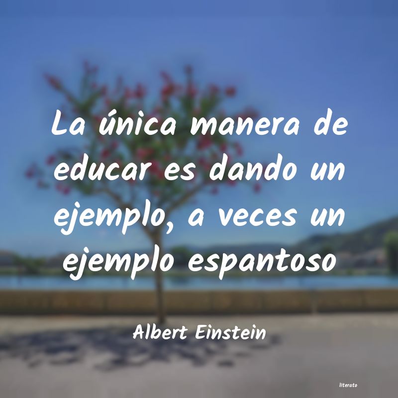 frases de Albert Einstein
