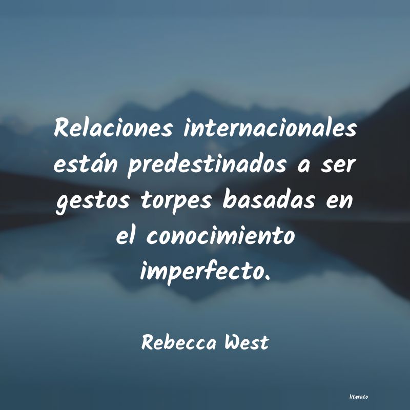 Frases de Rebecca West