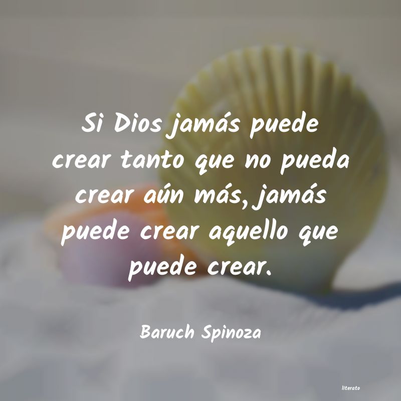 Frases de Baruch Spinoza