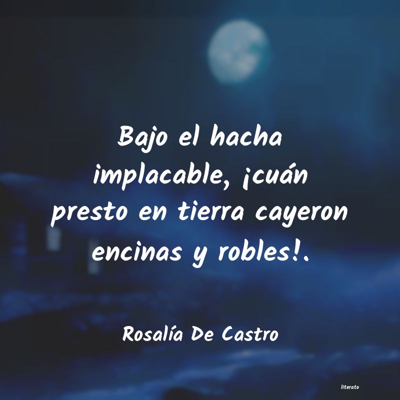 Frases de Rosalía De Castro