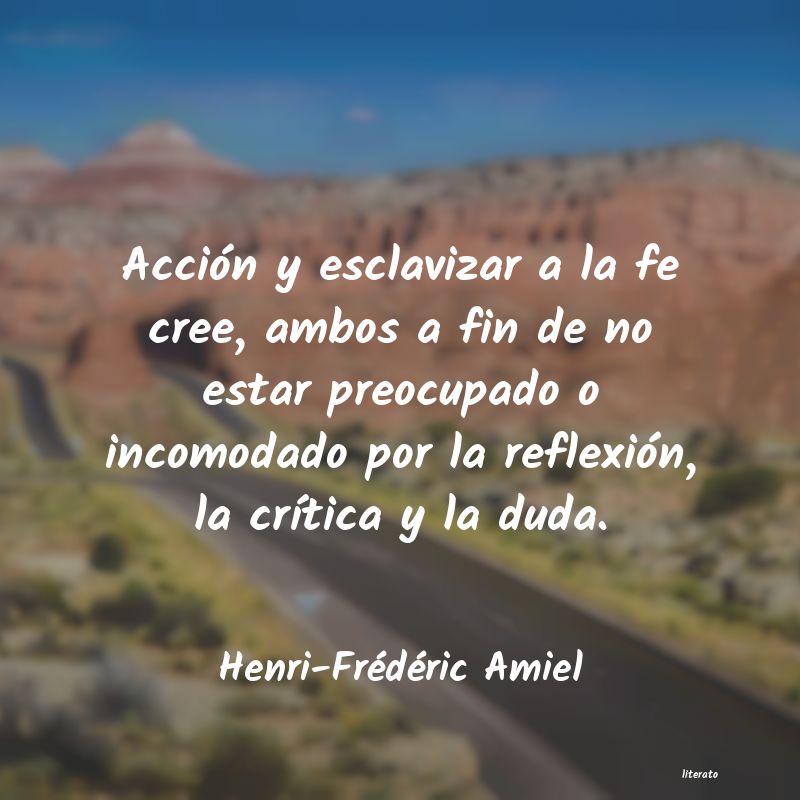 Frases de Henri-Frédéric Amiel