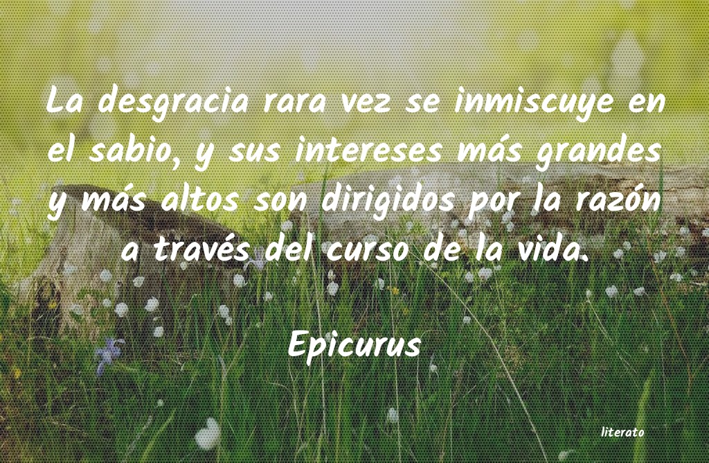 Frases de Epicurus