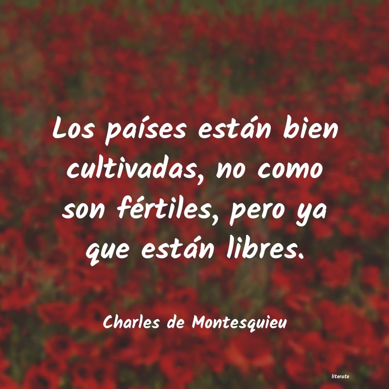 Frases de Charles de Montesquieu