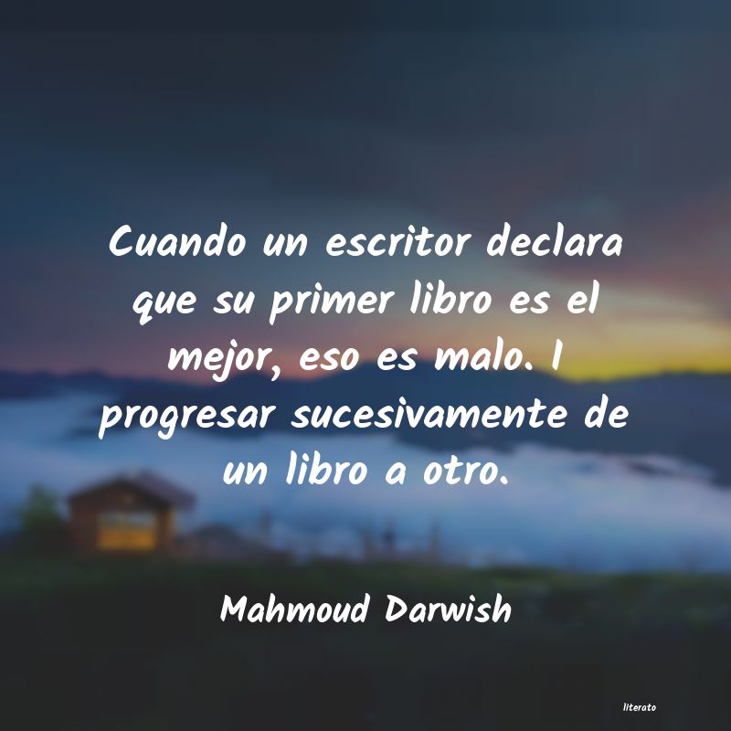 Frases de Mahmoud Darwish